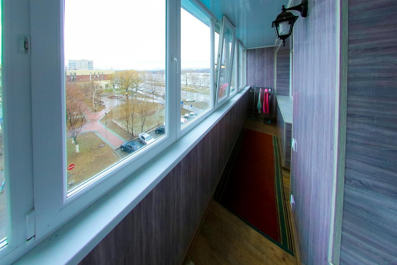 Apartlux On Slavskogo 26 View River Leilighet Ustʼ-Kamenogorsk Eksteriør bilde