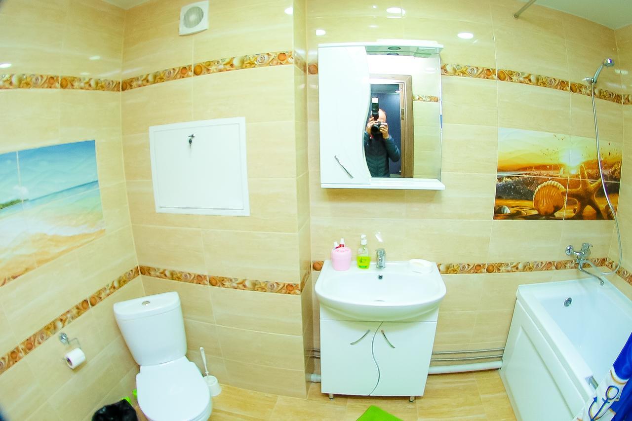 Apartlux On Slavskogo 26 View River Ustʼ-Kamenogorsk Eksteriør bilde